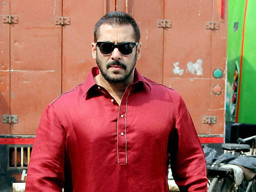 'I'm already there but I need to fine-tune it a bit,' he said. In the film, Salman plays the title character, a wrestler from Haryana. PTI photo