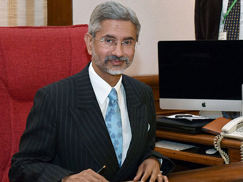 Jaishankar and Karzai led the Indian and Afghan delegations in the foreign office consultations in New Delhi on Tuesday. pti file photo