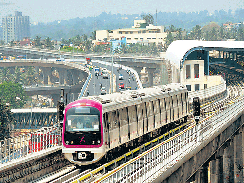 The oscillation trials were one reason why the commercial operations on the Magadi Road-Mysore Road, which was inaugurated on Monday, were put off to 4 pm on November 18. DH ifle photo