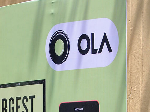 With a million bookings a day and 350,000 cars on its rolls, the Mumbai-based Ola operates in 102 cities across the country, offering cab services with incentives. DH File Photo.