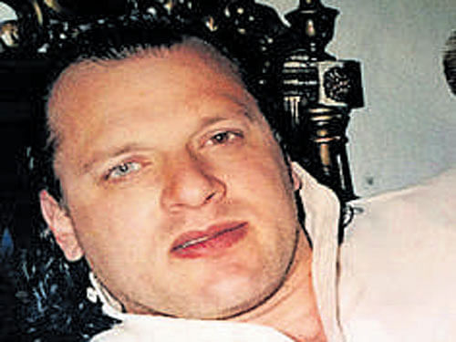 Pakistani-American David Coleman Headley, a secret agent of the terror group. pti file photo