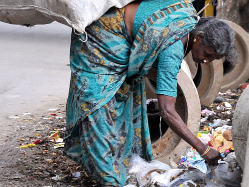 Ragpicker. DH photo for representation only