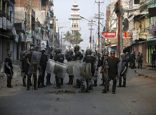 The violence comes as the Himalayan nation, which is heavily dependent on India for supplies of essential goods, continues to reel under acute shortage of fuels, medicines and other items for over two months now. Reuters  File Photo.