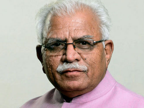 Chief Minister Manohar Lal Khattar said that people belonging to Muslim community have also appreciated the cow protection law passed by the Assembly in March this year and assured that they will provide every possible help in its implementation. PTI File Photo.