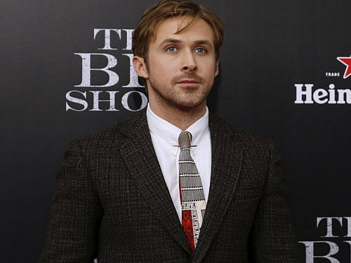 Cast member Ryan Gosling poses on the red carpet at the premiere of 'The Big Short' in New York. Reuters Photo