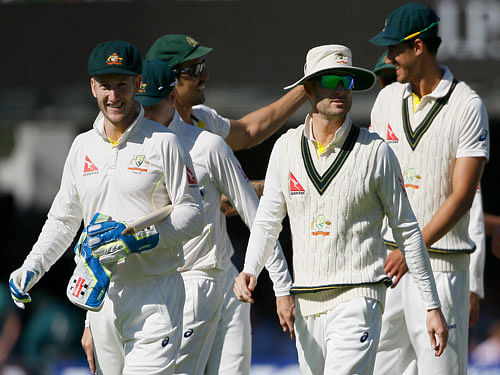 Australian cricket  team. AP file photo