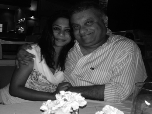 Former media baron Peter Mukerjea and his wife Indrani, Image courtesy: Facebook