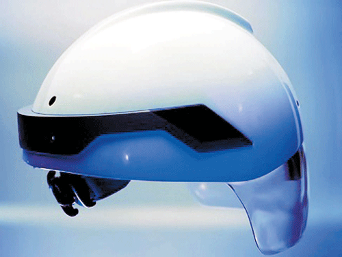A smart helmet