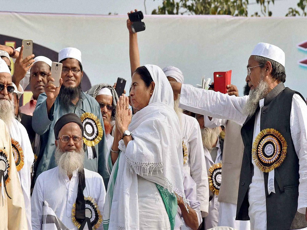 West Bengal Chief Minister Mamata Banerjee. PTI File Photo.