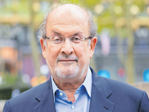 Rushdie's remarks was prompted by Chidambaram's admission that the Rajiv Gandhi government's decision to ban the controversial novel was a mistake. pti file photo