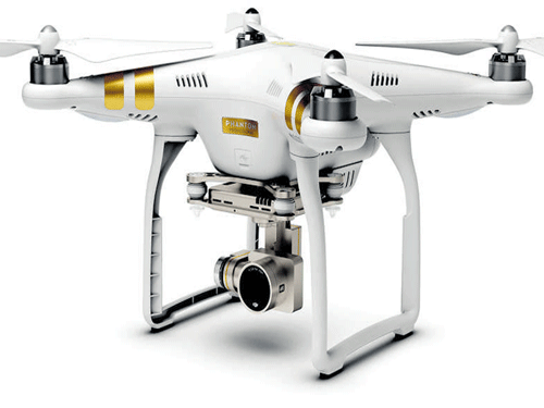 A handout photo of The DJI Phantom 3 Drone. INYT