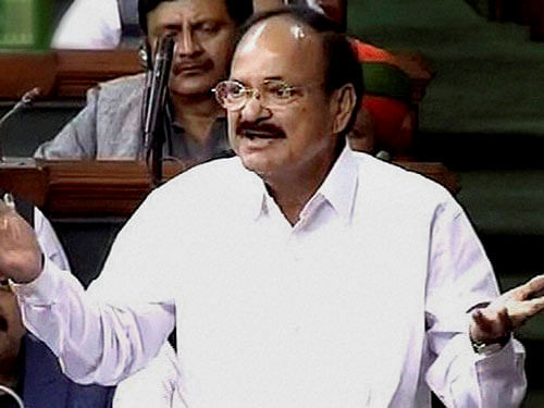 Without referring to any particular incident, Naidu participating in the debate in Rajya Sabha, said people making out of turn statements should be condemned, isolated and disowned. Pti file photo