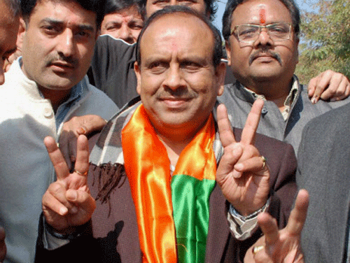 BJP MLA Vijender Gupta. PTI File Photo.
