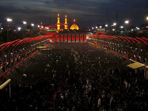 Shia Muslims gather at Karbala, Iraq: Reuters file photo