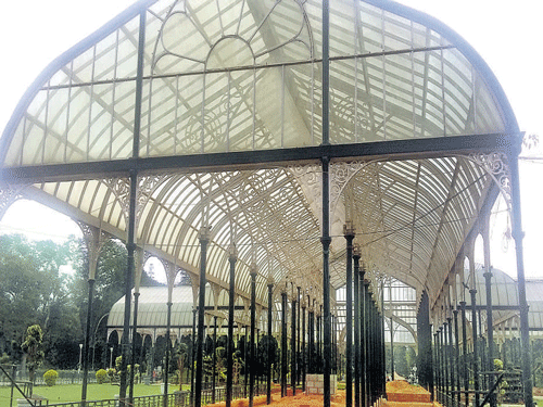 The Glass House at Lalbagh.