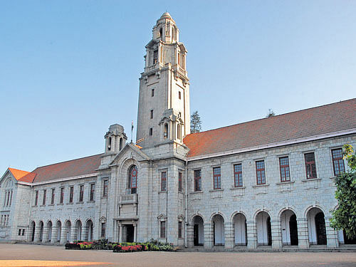 Indian Institute of Science (IISc), at Bengaluru, ranked 16, made its debut among the top 20 in this year's list. DH file photo