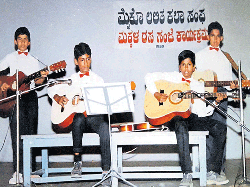 (From left) HR Venkatesh, Hitesh, Bruce Lee Mani and Manish.