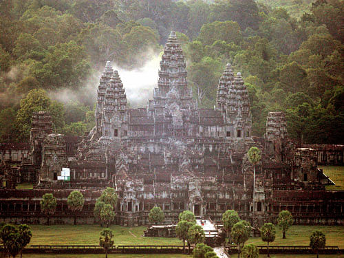 The University of Sydney's professor Roland Fletcher and Damian Evans lead the Greater Angkor Project in Cambodia, a major international research collaboration which is using airborne laser scanning (LiDAR) technology, ground-penetrating radar and targeted excavation to map the great pre-industrial temple. Reuters photo