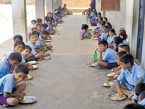 The State is in the process of preparing a standard operating procedure (SOP) on how to implement the Mid-day Meal Rules. DH&#8200;file photo