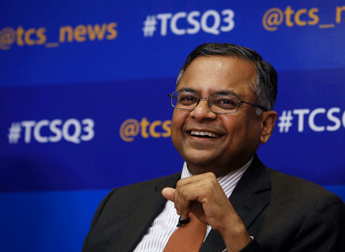 Natarajan Chandrasekaran, CEO and managing director of TCS.  Reuters file photo