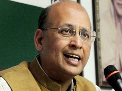 Senior advocate Abhishek Singhvi, who had represented the Gandhis in the court, steered clear of questions whether the Gandhis would apply for bail. 'We cannot share our strategy. I have not spoken to anyone on the issue. I cannot speak on it'. PTI file photo