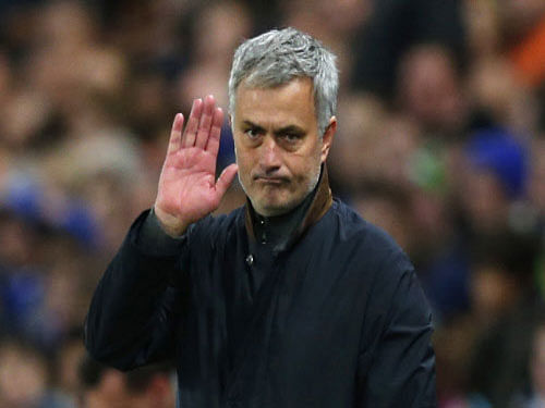 Mourinho, 52, led Chelsea to a Premier League and League Cup double last season, but they are currently one point above the relegation zone after nine defeats in 16 games. Reuters file photo