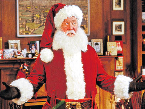 jingle bells Tim Allen in 'The Santa Clause'.