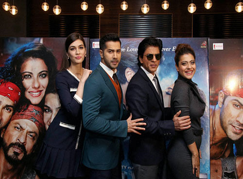 Dilwale actors. PTI file photo