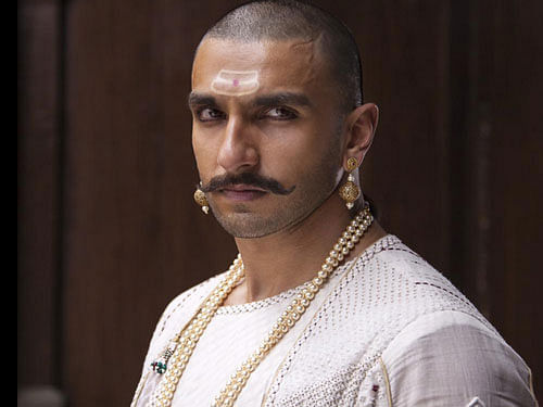 Protests against Bajirao Mastani across various cities have left the film's lead actor Ranveer Singh disturbed. Image courtesy: Twitter