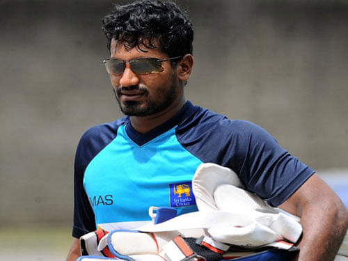 Sri Lankan wicketkeeper Kusal Perera. Courtesy: Twitter