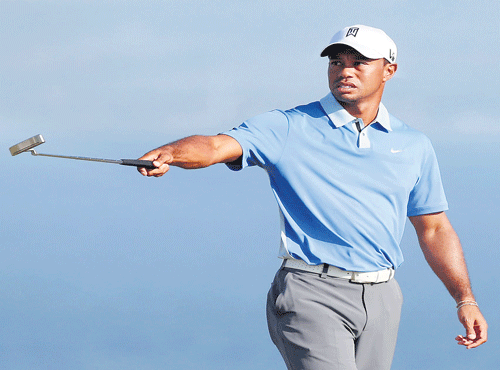 Earlier this week, Woods said on his website that despite being idled by the latest in a series of injury setbacks, he sees himself back at the top level as he moves through his 40s. File photo