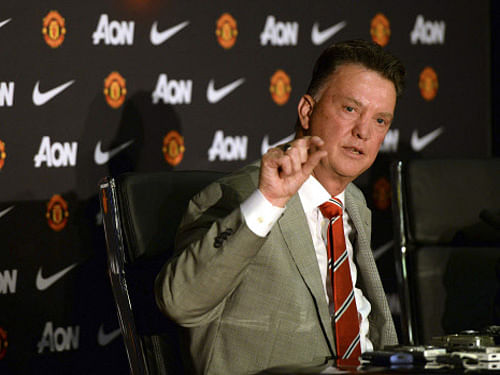 With Manchester United struggling for form, their coach Louis van Gaal is staring at exit. Reuters file photo