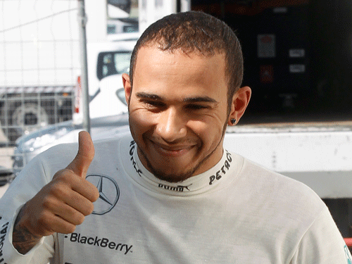 Lewis Hamilton. Reuters File Photo.