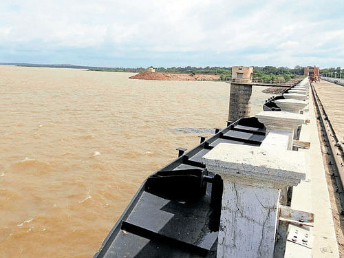 The third phase of the Upper Krishna Project will increase the height of the Almatti dam from 519 metres to 524.27 metres. DH file photo