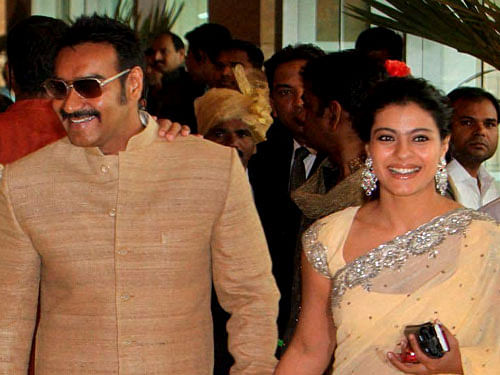 Kajol and Ajay, who got married in 1999, are parents to two children, daughter Nysa and son Yug. PTI file photo