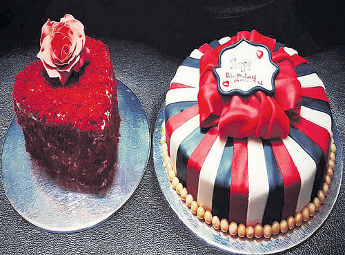 TEMPTING Red velvet cakes