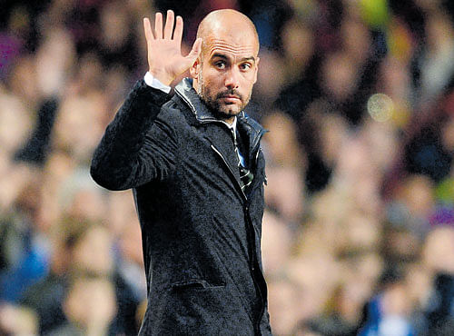 SUPER COACH: Pep Guardiola's next moveis eagerly awaited as he leaves Bayern Munich at the end of the season, eyeing fresh challenges.