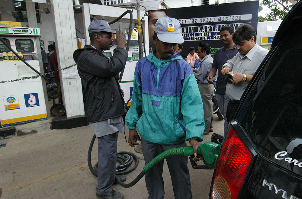 Excise hike on petrol, diesel to enrich exchequer by Rs 10K-cr