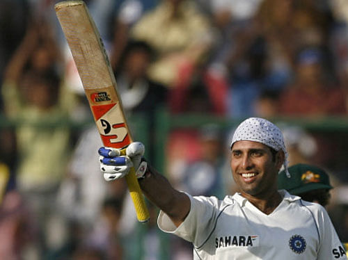 Laxman, promoted to no. 3 after his first innings' 59 out of a team score of 171, came up with his magical innings and also added 376 runs for the fifth wicket with Rahul Dravid (180). Reuters file photo