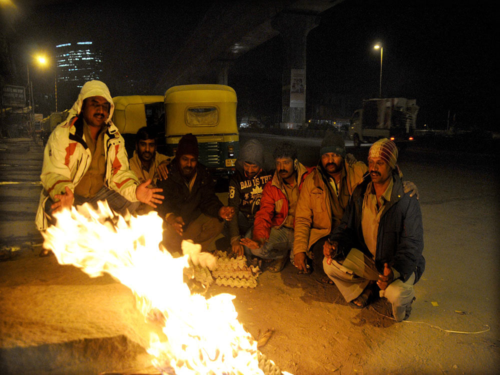 According to the Director of IMD, Bengaluru, winter set in at the end of December. dh file photo