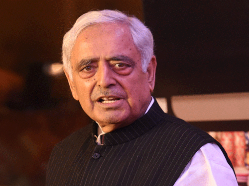 Chief Minister Mufti Mohammad Sayeed, pti file photo