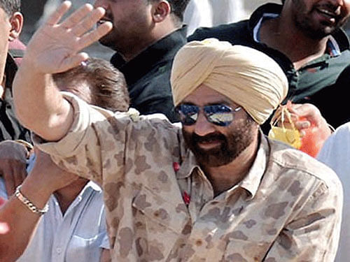 Actor Sunny Deol. PTI file photo
