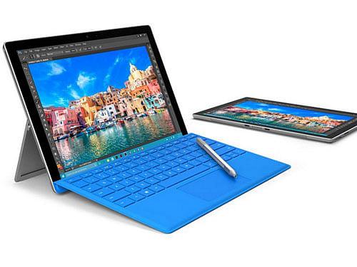 Microsoft Surface Pro 4 tablet. Courtesy: Twitter
