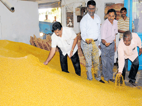 Raids to seize stocks of pulses from hoarders proved counter-productive and the prices have failed to stabilise. DH FILE Photo