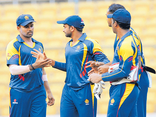 disappointing show: Karnataka's season of woes ended with their exit from Mushtaq Ali Trophy tournament in Cuttack on Thursday. dh file photo