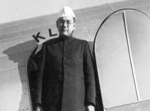 Netaji Subhas Chandra Bose. File photo