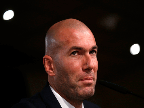 Zinedine Zidane. Reuters File Photo.