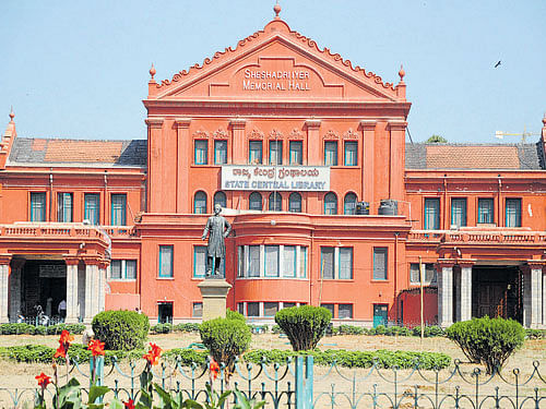 Bengaluru's rich legacy: Dewan Sheshadri Iyer Memorial Hall. DH photo