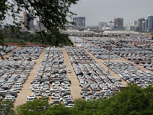 According to data released by Society of Indian Automobile Manufacturers (SIAM), domestic car sales in December stood at 1,72,671 units compared with 1,52,986 units in December 2014. PTI file photo