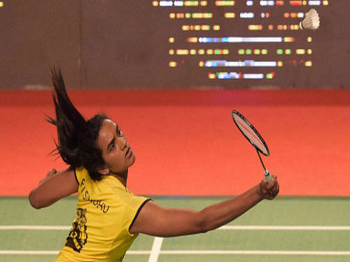 Chennai secured two points, including the win of India's star shuttler PV Sindhu in women's singles, but lost one point after the team's loss in the Trump match. PTI photo